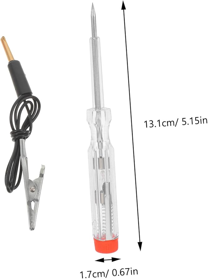 Gatuida Automotive Voltage Tester Pen Compact One Hand Tool for Car Truck Maintenance 1 Pc - Image 2